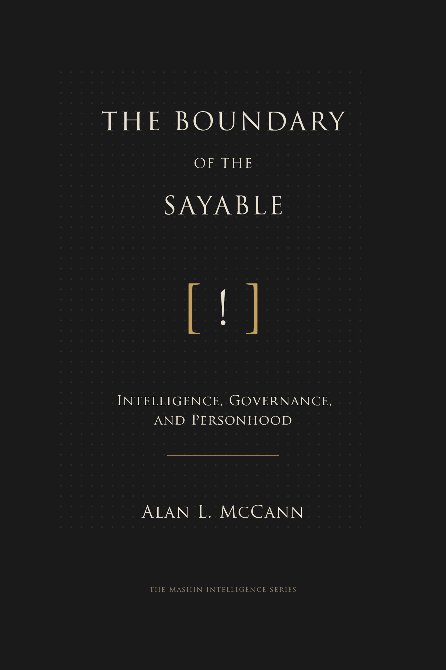 The Boundary of the Sayable book cover